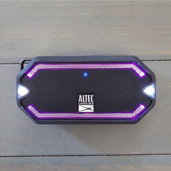 Altec Lansing HydraMini Black Everything Proof Portable Bluetooth Speaker - Picture 1 of 7
